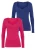 VIVANCE Shirt  blauw / pink