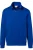 HAKRO 451 Half-Zip Sweater koninklijk, Effen