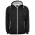 Urban Classics Heren Contrast Zachte Shell Jas (Zwart/Wit)