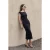 Mouwloze Bodycon Midi Jurk