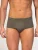 zd ZERO DEFECTS Slip ‘Saturno Soya fly Front Brief’  donkergroen