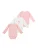 DIM Rompertje/body  geel / pink / wit