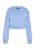 ROCKEASY Sweatshirt  lichtblauw
