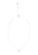 IZIA Ketting  rosa / zilver