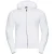 Russell Heren Authentieke Sweatshirt met volledige ritssluiting / Hoodie (Wit)