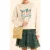 ICode Ecru Sweatshirt With Multicolored Message Ecru