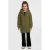 Anytime gewatteerde reversible jas zebra/khaki