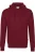 HAKRO Dames Sweatshirt wijnrood, Effen