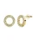 Ophir Oorbellen – Witte Zirkoon