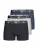 IMPETUS Boxershorts  donkerblauw / lichtgrijs / zwart