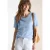 Cecil Dames Basic katoenen shirt in Blauw