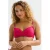 BEACHWAVE voorgevormde beugel bikinitop met textuur fuchsia