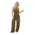 I Saw It First Camisole met ruches voor dames (Kaki Groen)