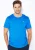 Nike heren T-shirt met geborduurde Swoosh blauw