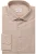 Seidensticker Flanellen Overhemd beige, Effen