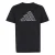 ADIDAS SPORTSWEAR Functioneel shirt  grijs / basaltgrijs / zwart / wit