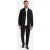 No Excess Overshirt Full Zipper Stretch Sedoc Black