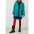 American Vintage Dadoulove-c Coat Bleu Canard Chine