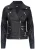 Dames leren Brando bikerjack-Loddon