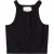 Closed Racer Top T-shirts Black