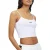 FILA Loni Cropped Spaghetti Top Bright White