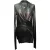 Rick Owens Magnetic Long Sleeve Top in Black Viscose
