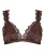 Hunkemöller BH ‘Eva’  chocoladebruin / wit