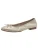 Tamaris leren ballerina 1-22116-41 179 damesschoenen M2211641 champagne