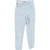 Versace jeans met logo-opdruk en hoge taille in blauw katoen