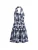 Guido Maria Kretschmer Women Zomerjurk ‘Leanne’  donkerblauw / natuurwit