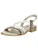 Nero Giardini Sandalen met riem  beige / goud / zwart / wit