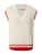 ARMEDANGELS Trui ‘ICONIC’  lichtbeige / rood