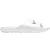 Nike Heren Victori One Swoosh Sliders (Wit, Zwart)