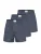Lakeford & Sons Mannen Bokser American Boxershorts Herren 3-Pack in klassischen Designs