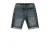 Cars regular waist short dark blue denim