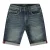 Cars regular waist short dark blue denim