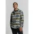 No Excess Overshirt Button Closure Pattern Cement