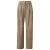 s.Oliver BLACK LABEL suèdelook straight leg casual broek met plooien – lichtbruin
