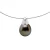 Ketting Tahitiaanse parel hanger Pear 9-10 mm OMEGA 925