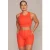 Gold’s Gym Laura – Women’s Cropped Sleeveless Top Orange