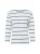 Marie Lund Shirt  ecru / blauw / geel