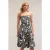 Motivi Paisley Pattern Cotton Mini Dress Black