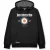 Lambretta Unisex Adult Doel Hoodie (Zwart)