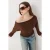 Asymmetrische Kraag Ontspannen Pasvorm Blouse