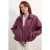 Oversized Faux Leder Jas met Riem