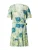 Moves Jurk  blauw / pasteelgeel / groen / mintgroen