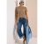 Cecil Dames Basic Shirt met ronde hals in Bruin