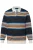 Boston Park Sweatshirt  blauw / navy / oranje / wit