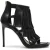 Steve Madden Fringzy Sandals Black Leather