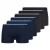 Skiny Boxershorts  donkerblauw / zwart
